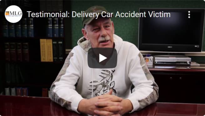 Testimonial: Delivery car accicent victim
