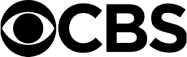 Black CBS logo with stylized eye symbol on the left.
